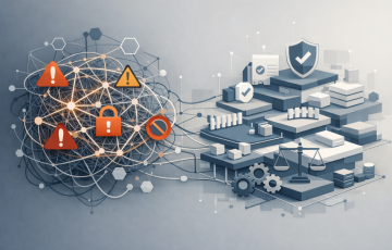 Explains £400M annual leakage, fragmented systems, and low AI readiness.